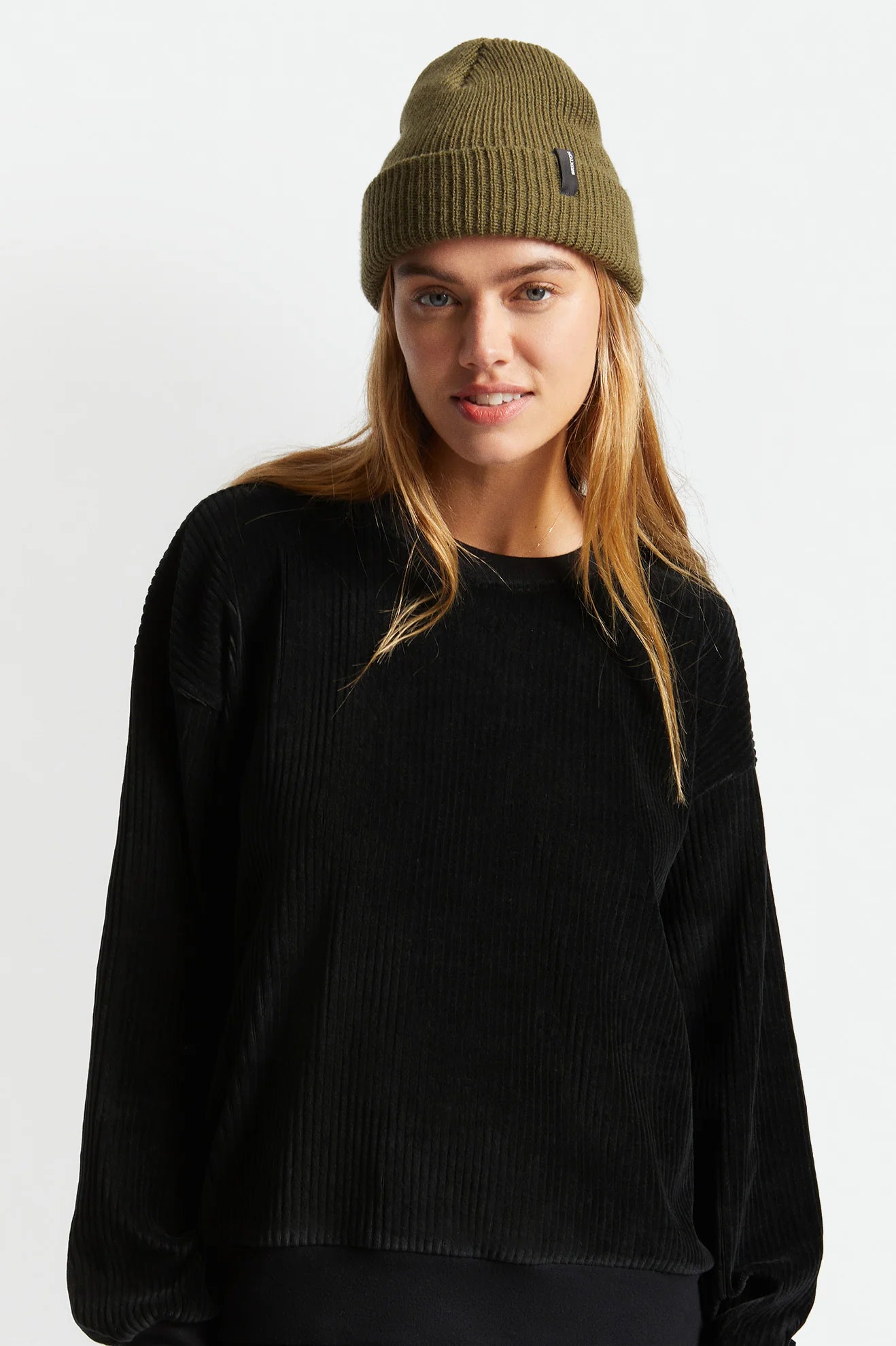 HEIST BEANIE -Brixton10782-WASHED NAVY-O/S