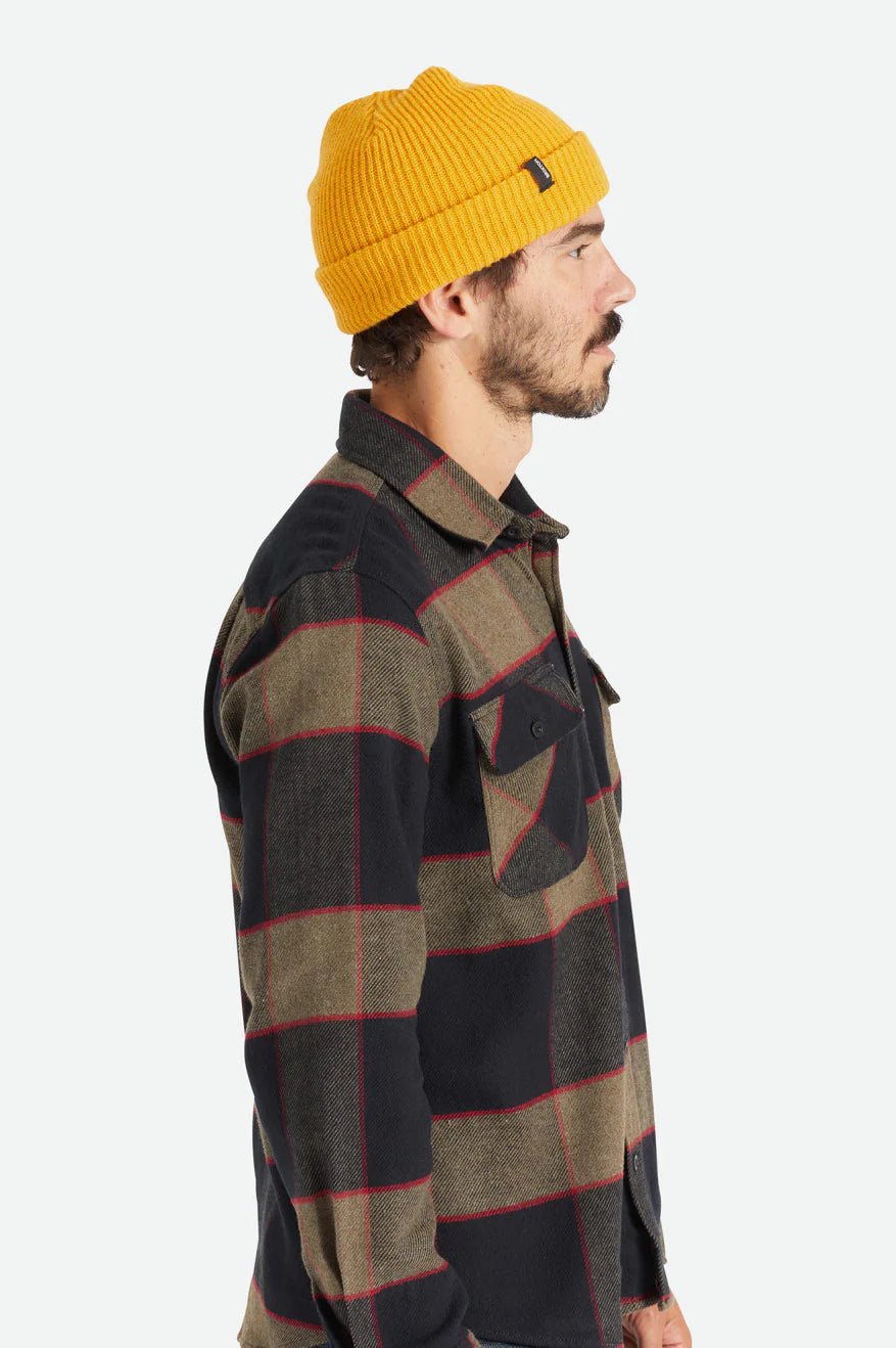 HEIST BEANIE -Brixton10782-WASHED NAVY-O/S
