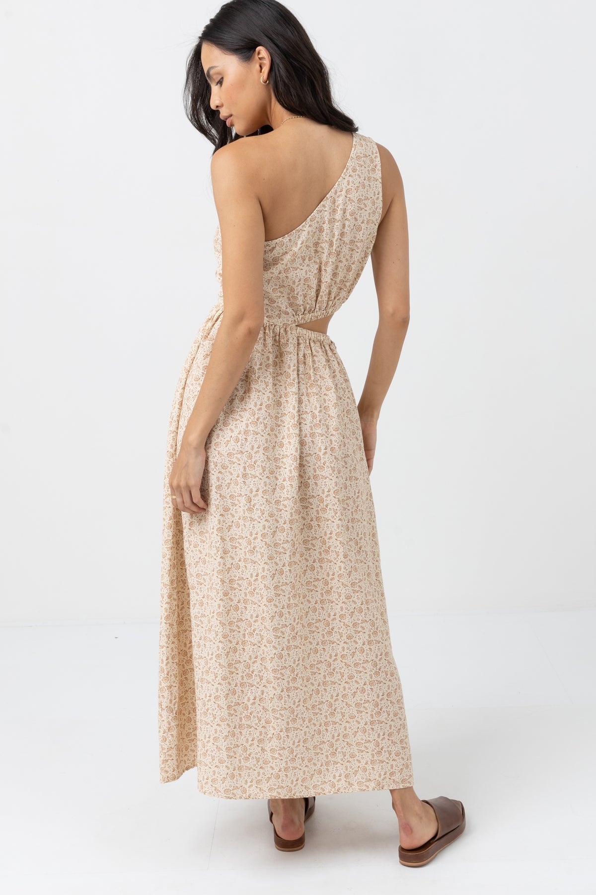JULIETTE ONE SHOULDER MAXI DRESS -Rhythm0723W-DR08-CLAY-14