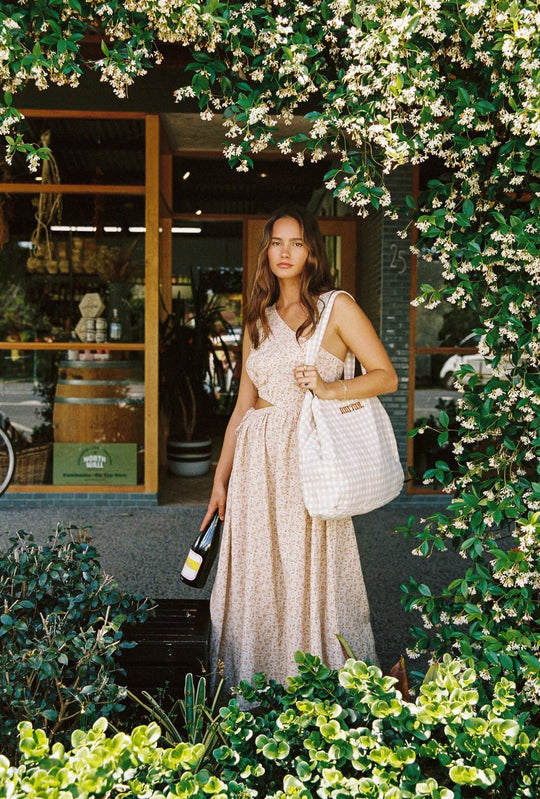 JULIETTE ONE SHOULDER MAXI DRESS