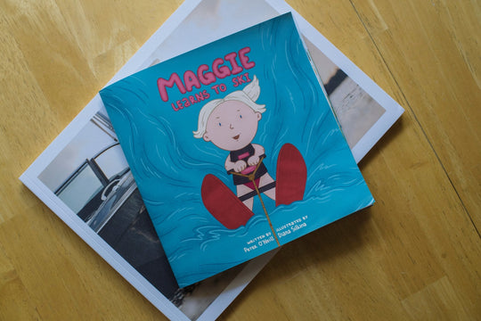 Maggie Learns to Ski