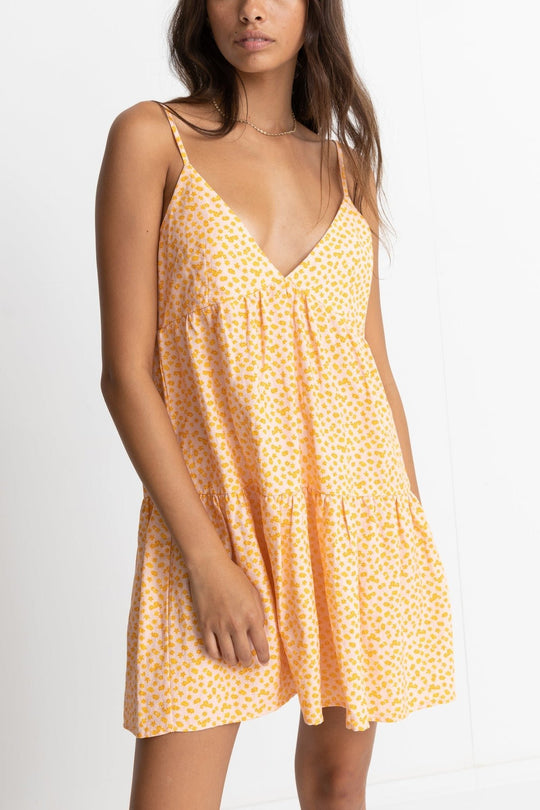 MARLEY FLORAL TIERRED MINI DRESS