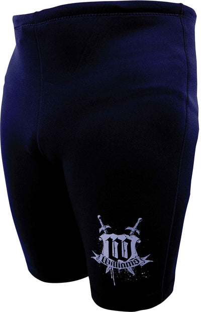 Mens Std Shorts -Williams208142-xs-Black/silver
