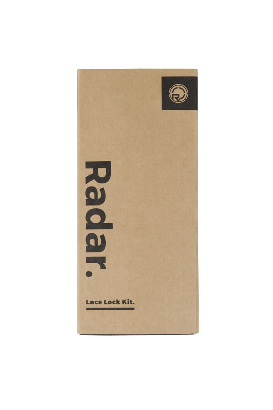 Radar Lace Lock Kit (1 Pair Black Lace, Bungee & Locks) Black