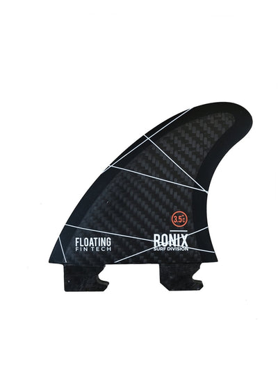 RONIX BLUEPRINT FLOATING SURF FIN-S 2.0 Right -RonixSQ9102-Black-3.50