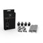 Ronix Complete Lace Kit (Set of 4 Laces & Locks) -RonixSQ9012-White-