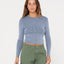 SOLACE LONG SLEEVE KNITTED TOP -RustyMWL0252-TRANQUIL BLUE-8