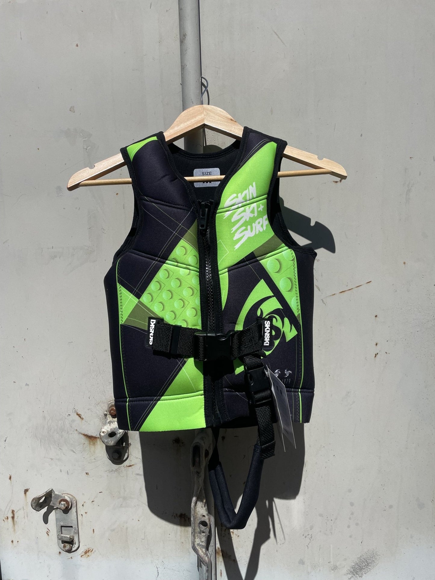 SSS Kids Neo Vest -Skin Ski + Surf16ssskidneo-xs-green
