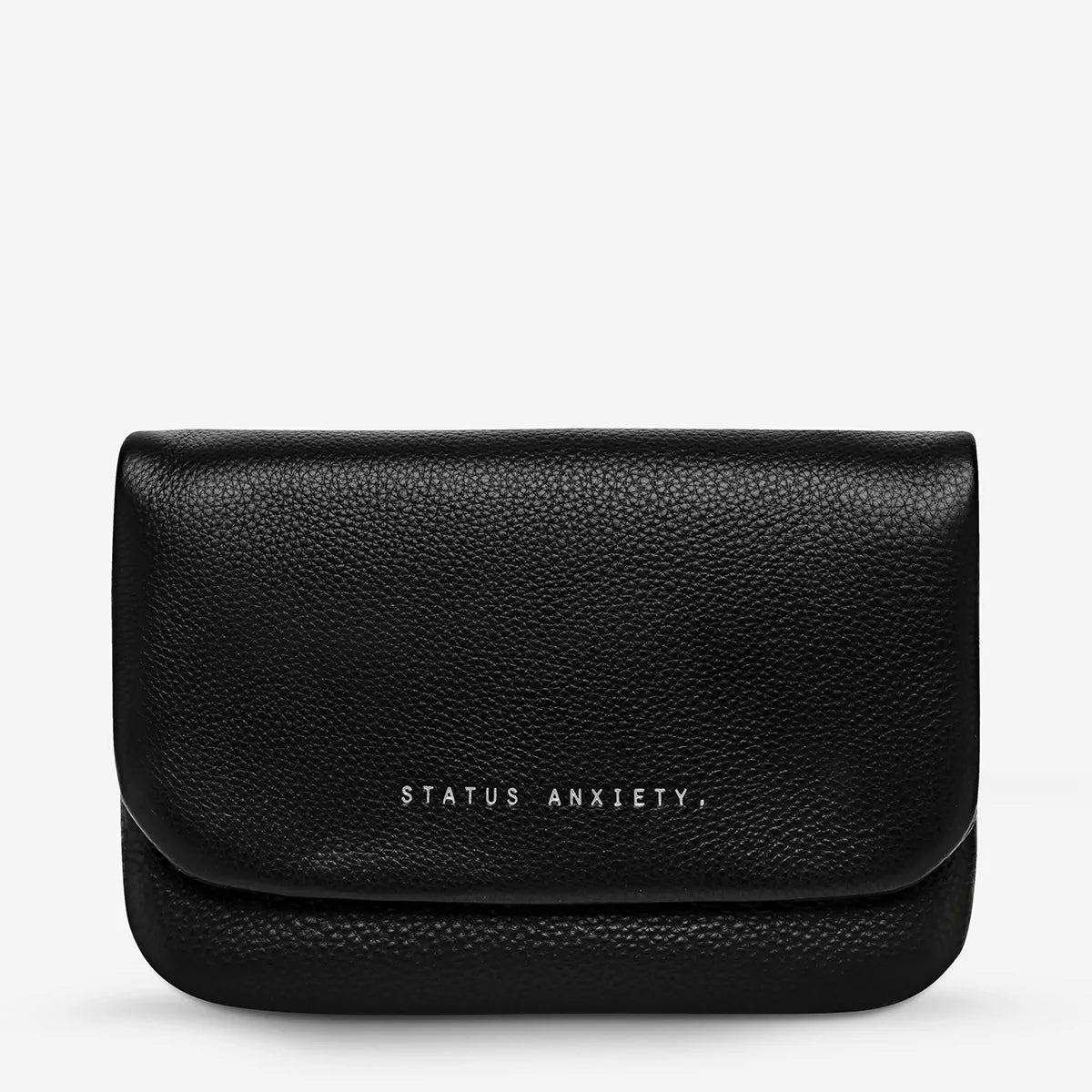 Living Proof Women's Black Leather Wallet | Status Anxiety®