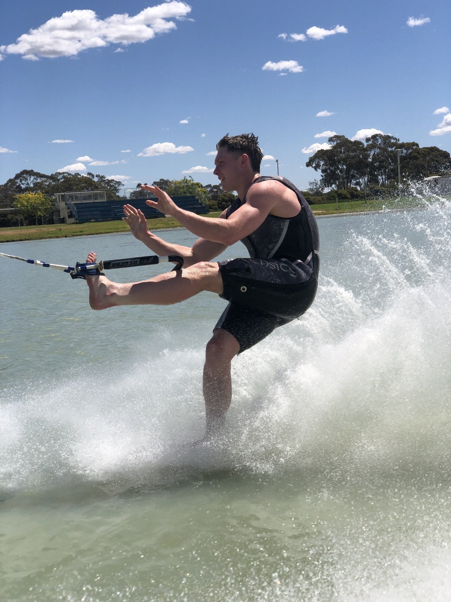 Waterski, Wakeboard, Barefoot, Surf and Foil lesson Voucher -Skin Ski + Surf