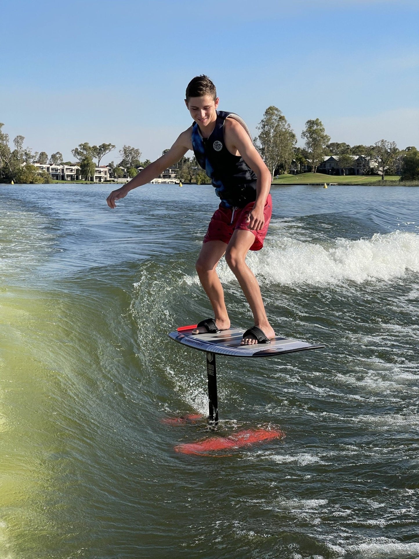 Waterski, Wakeboard, Barefoot, Surf and Foil lesson Voucher -Skin Ski + Surf